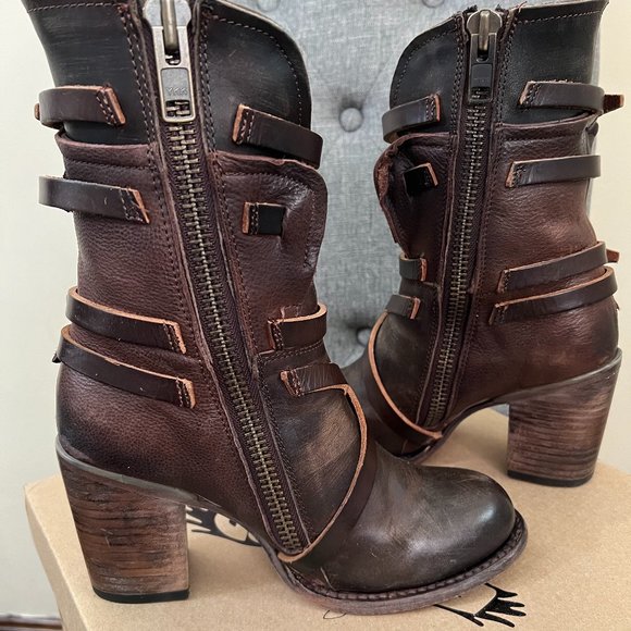 Freebird by Steven "Baker" leather boots - Picture 6 of 13